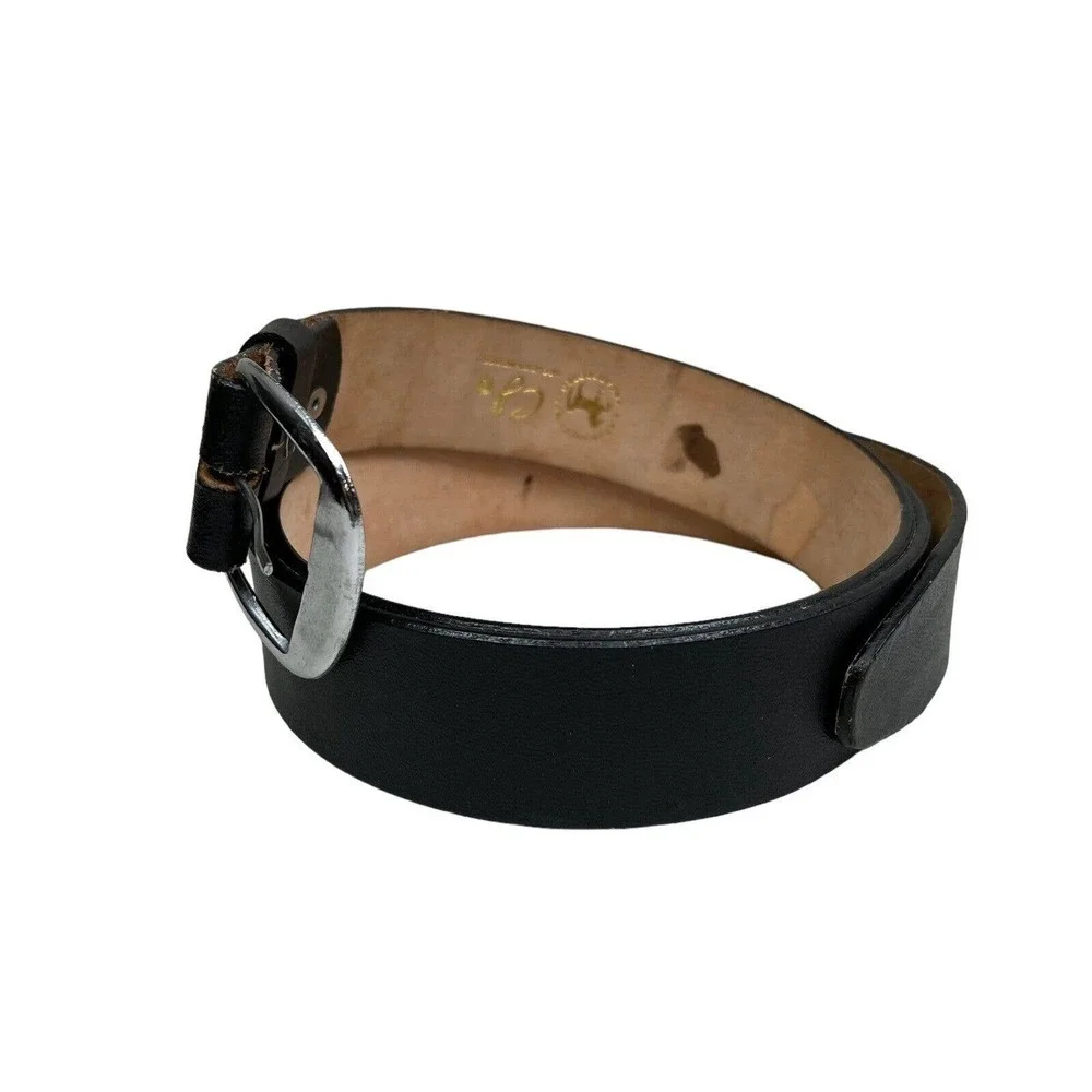 CJ‎ Leather Belt Made in Mexico Black Men Size 1.5 in Wide